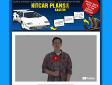 Tablet Screenshot of kitcarplans.com